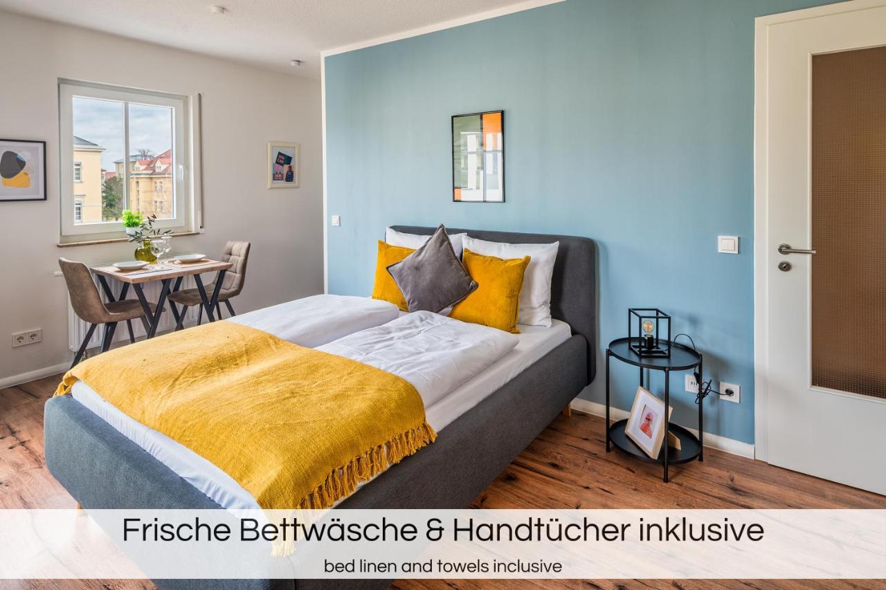 "Neptunblick"- Naehe Altstadt - Ruhig - Balkon - Parkplaetze Дрезден Экстерьер фото